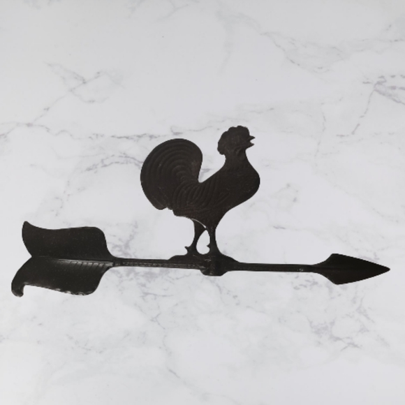 *Vintage Rooster On His Arrow Weathervane - Picture 2 of 6